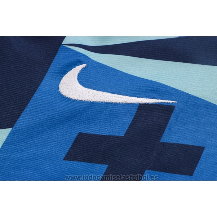 Chandal del Inter Milan Manga Corta 2022-2023 Azul